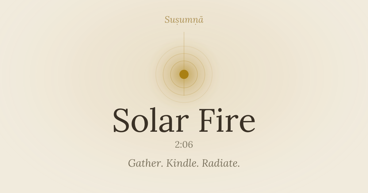 Solar Fire — susumna.com/solar-fire